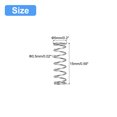 thumbnail image 2 of Unique Bargains Compression Spring, 5 Pack 304 Stainless Steel, 5mm OD, 0.5mm Wire, 15mm Length, 2 of 6