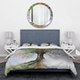 thumbnail image 2 of Designart - Arbre aux Quatre Saisons - Ensemble de Housse de Couette Traditionnel, 2 of 4