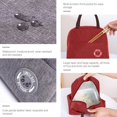 thumbnail image 4 of Lunch Bag Insulated Lunch Box Soft Cooler Cooling Tote for Adult Men Women Kids, 4 of 8