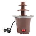 thumbnail image 1 of Dvkptbk Plastic Chocolate Machine Three-Layer Hot Melt Machine for Melting Chocolate At Family Gatherings Home Appliances, 1 of 9
