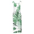 thumbnail image 4 of Pisexur Femmes Summer Casual Combinaisons Dressy Hawaii Imprimé Manches Barboteuses Spaghetti Sangle Réglable Pantalons Amples Combinaison avec Poches, 4 of 5