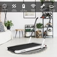 thumbnail image 3 of Gymax 2.25HP Under Desk Electric Pad Treadmill Running Machine w/ APP White, 3 of 10