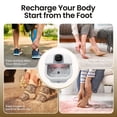 thumbnail image 4 of MaxKare Collapsible Foot Spa Bath Massager with Heat, Digital Display Remote Control, 6 Large Massage Rollers,Grey, 4 of 10
