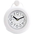 thumbnail image 1 of Woeilo Shower Clock, Waterproof Bathroom Clock, Mini Bathroom Clock, Dual-Use Wall Clock and Desk Clock, White, 1 of 2