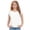 Blanc, variante sur Kaemgyyd T-Shirts pour Bébés Filles de 1 à 10 Ans, Col Rond, Manches Courtes, Décontractés, Amples, Été, Coton Respirant, Vêtements de Plage