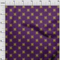 thumbnail image 2 of oneOone Cotton Poplin Fabric Floral Block Printed Craft Fabric BTY 56 Inch Wide, 2 of 4