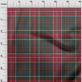 thumbnail image 2 of oneOone Silk Tabby Fabric Madras Check Printed Fabric 1 Yard 42 Inch Wide, 2 of 4