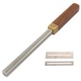 thumbnail image 1 of Diamond Guitare Frette Fichier Frette de Guitare Fichier de Dressing Extra Étroit Étroit Moyen Large 4 Bords avec 2pcs Frette Garde Luthier Outil de Réparation d'Instrument de Musique pour Basse Ukulélé Guitare, 1 of 9