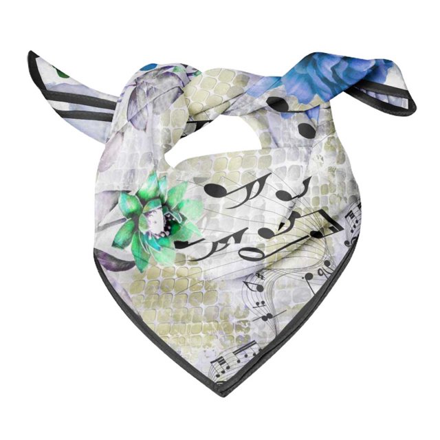 Bimba Womens Rectangular Printed Cotton Voile Scarf Neck Head Wrap-40 x 80 Inches