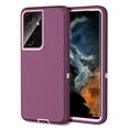 thumbnail image 1 of Supershield Defender Case for Samsung Galaxy S22 Ultra 5G, Galaxy S22 Ultra 5G Phone Case Heavy Duty Shockproof Dustproof 3 in 1 Rugged Protective Bumper Cover - Purple, 1 of 3