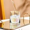 thumbnail image 1 of Transparent Glass Whiskey Glass Home Milk Cup Breakfast Cup Milk Tea Cup High Value Water Cup, 1 of 6