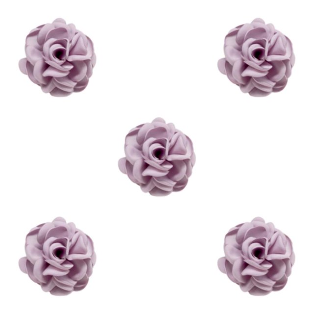 Decodeary Broche Corsage à Fleurs pour Embellissements Délicats et Complexes Violet 5Set