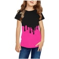 thumbnail image 1 of DPTALR Garçons Filles T-Shirts de Pâques Manches Courtes Haut Graphique Amusant 3-14 Ans, 1 of 5