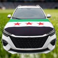 thumbnail image 3 of National Flag 115x160CM Car Hood Cover Flag Decorative Automobile Engine Hood Wrap for Vehicle Decoration Customized Flag, 3 of 5