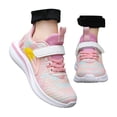 thumbnail image 3 of FAOWME Chaussures de Course Décontractées Confortables à Lacets en Maille pour Enfants Rose 11.5-12 Ans, 3 of 8