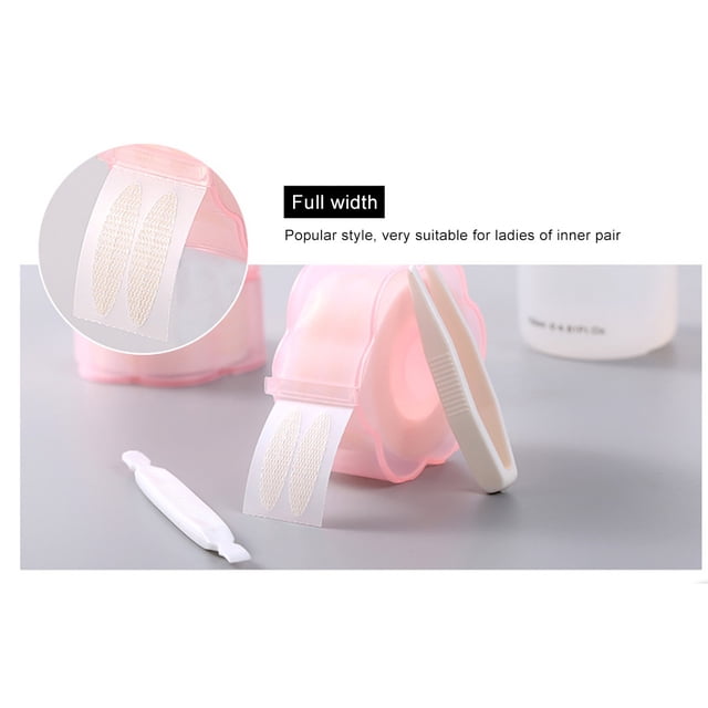 mtvxesu Eyelid Sticker Pearlescent Lace Mesh Self-Adhesive Double Eyelid Stickers Self-Adhesive Double Sale