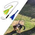 thumbnail image 3 of Milaget Jouet Interactif pour Chien avec Perche Extensible et Corde en Coton pour Extérieur Gris, 3 of 9