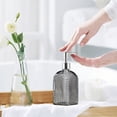 thumbnail image 1 of UsRHHA Glass Hand Soap Dispenser Bottle, Refillable Soap Dispenser for Bathroom, Reusable Lotion Shampoo Dispenser for Kitchen Countertop Sink, 1 of 6