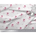 thumbnail image 3 of Soimoi Poly Georgette Fabric Leaves & Floral Artistic Decor Fabric Printed Yard 42 Inch Wide, 3 of 5