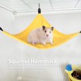 thumbnail image 3 of Triangle Practical Small Pet Hammock, Comfortable Environment Squirrel Hammock, Sugar Glider Hamster For Squirrel Guinea Pig, 3 of 8