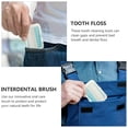 thumbnail image 2 of CHUANK Gum Cleaner Toothpick Floss Sticks Braces Go Toothbrush Disposable Plastic Individual Picks Cleaning 200 Pcs, 2 of 6