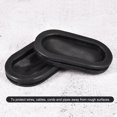 thumbnail image 3 of Unique Bargains Rubber Grommet Oval Double-Sided Mount Size 61 x 30 mm for Wire Protection 8 Pack, 3 of 5