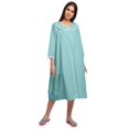 thumbnail image 2 of Moomaya Chemise de Nuit d'Allaitement en Coton Imprimée pour Femmes, 2 of 6