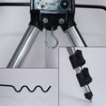 thumbnail image 4 of Unatoiry Fishing Rod Telescopic Holder Tripod Bracket Pole Support Portable Stand A Silver, 4 of 6