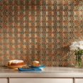 thumbnail image 2 of Fasade 18in x 24in Traditional Style 6 Copper Fantasy Backsplash Panel 5 Pack, 2 of 5