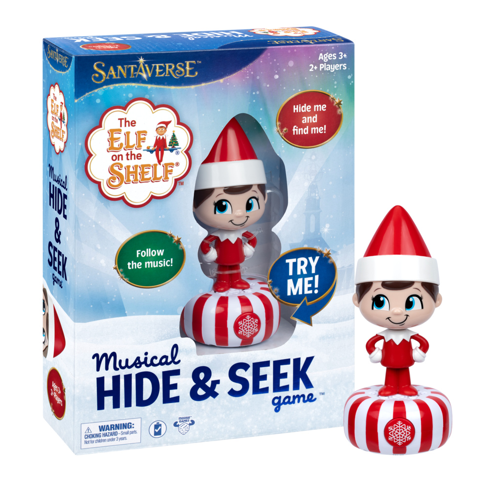 Cache-cache musical Elf on the Shelf