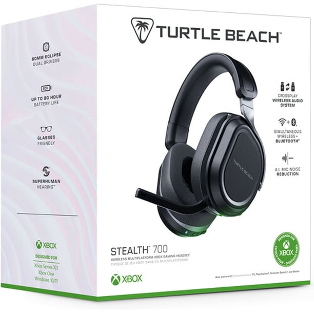 ヘッドホン Turtle Beach Stealth 700 Max Turtle Beach® Stealth™ 700 – Black Xbox® Series X|S, Xbox® One, PC
