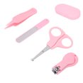 thumbnail image 3 of Baby Nail Clipper, 4Pcs Baby Manicure Set Quite Safe  For Family Blue,Pink, 3 of 8