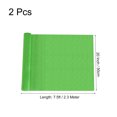 thumbnail image 2 of Unique Bargains Rouleaux de Papier Crêpe 7,5 Pi de Long 20 Pouces de Large, Jaune Vert Lot de 2, 2 of 5