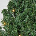 thumbnail image 2 of Northlight Pre-Lit Canadian Pine Commercial Christmas Wreath - 10' - Clear Lights, 2 of 3