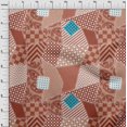thumbnail image 4 of oneOone Cotton Poplin Dark Peach Fabric Block Sewing Craft Projects Fabric Prints By Yard 42 Inch Wide, 4 of 5