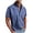 Blue-mens knit shirts short sleeve, variant on Brnmxoke Nice Shirts Men Casual Collared Short Sleeve Big and Tall Button Down Tops Solid Fashion Golf Tees with Chest Pocket 2026 Sky Blue,M