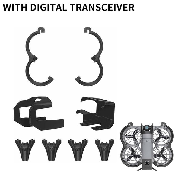 Durable Propeller Guard & Landing Gear Kit for NEO2 Drone, Anti-Collision Protector, Enhanced Flight Safety Accessories, Orange