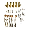 thumbnail image 1 of Milaget Accessoires de Valve de Crachoir de Trompette Pièces de Rechange pour Réparation de Tuba Trombone 1 Ensemble d'Outils de Réparation, 1 of 9