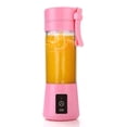 thumbnail image 1 of Graflsoa Mélangeur Portable USB Rechargeable 2000mAh avec 6 Lames en Acier Inoxydable pour Smoothies Frais, Jus et Shakes - Capacité de 380 ml, Design Compact pour Voyage, Gym et Usage Extérieur, 1 of 7