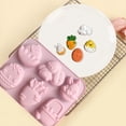 thumbnail image 1 of Chocolate Easter Eggs,6 Silicon Chocolate Molds Easter Rabbits Eggs Molds Interesting Baking Tools for Candy Cake Homemade Kitchen Gadget,Easter Egg Candy,Easter Chocolate Molds, 1 of 6