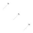 thumbnail image 4 of Redempat Cute Tea Spoon Exquisite Stainless Steel Spoon For Tea Drinking Teaware cat paw silver 1 3Set, 4 of 6