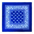 thumbnail image 3 of Basico 100% Cotton Head Wrap Bandanas 12 Pack, 3 of 8
