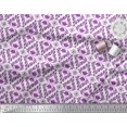 thumbnail image 3 of Soimoi Poly Georgette Fabric Ogee Damask Fabric Prints By Yard 52 Inch Wide, 3 of 5
