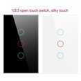 thumbnail image 2 of WiFi Switch Smart Home Touch RF Light Wall Panel 1/2/3 Gang Black US, 2 of 8