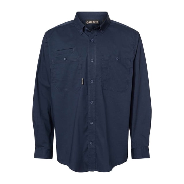 Chemise Tissée Craftsman, 3TG, Bleu Foncé