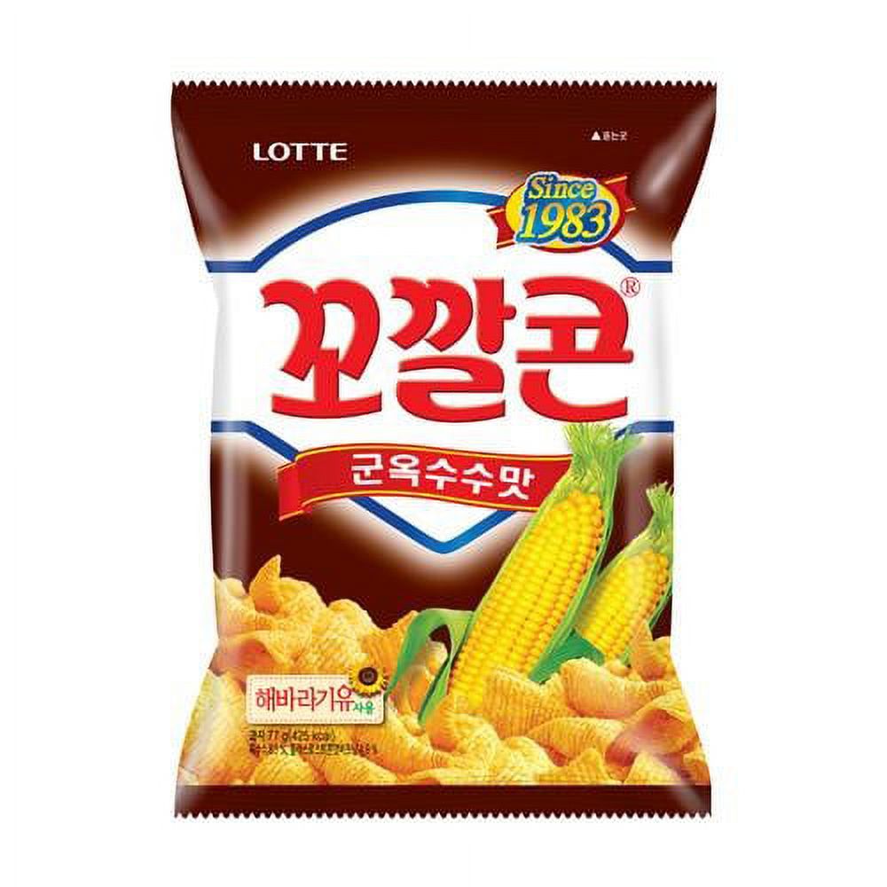 LOTTE BBQ CORNSNACK - FRENCH