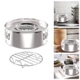 thumbnail image 1 of Cooking Utensils Product Title Stainless Steel Pan with Lid and Handle Large Capacity Round Cake Baking Maker for Cheese Cake Chocolate Cupcake Versatile Cooking Utensils for Kitchen, 1 of 5