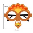thumbnail image 2 of YAOMOBB Novel And Interesting Eyeglasses Frame Thanksgiving Glasses Frame Exquisite Eyeglasses Frame for Festivals, 2 of 6