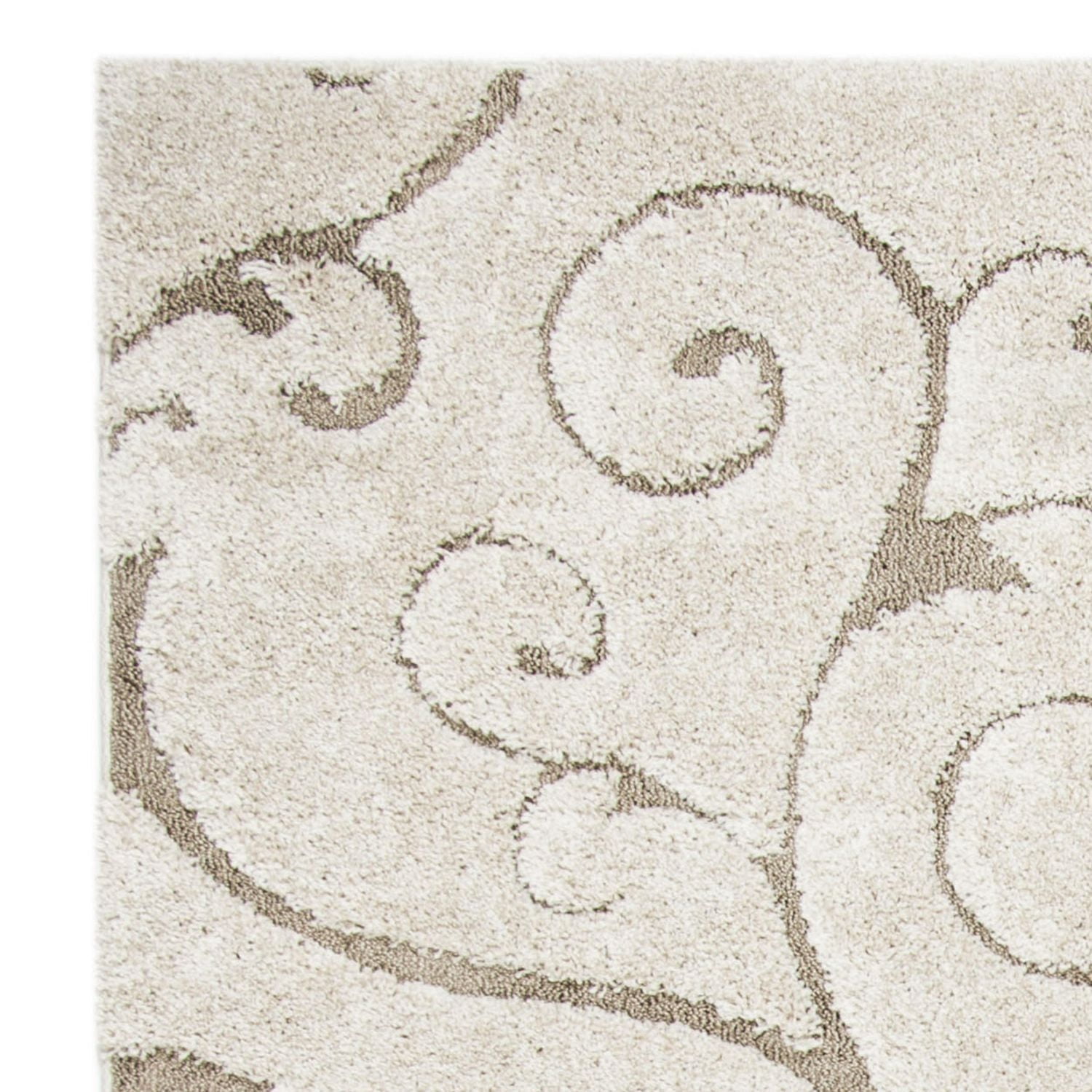 SAFAVIEH Florida Douglas Floral Vines Shag Area Rug