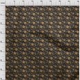 thumbnail image 4 of oneOone Viscose Chiffon Black Fabric Florals Dress Material Fabric Print Fabric By The Yard 42 Inch Wide, 4 of 4